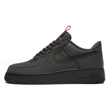 "Anthracite" Dark Gray/Red